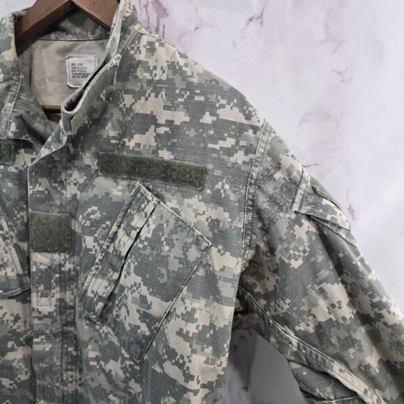 Army Jacket Mens Small Short Digital Camo Desert Top Shirt Military Air Force - Picture 10 of 11